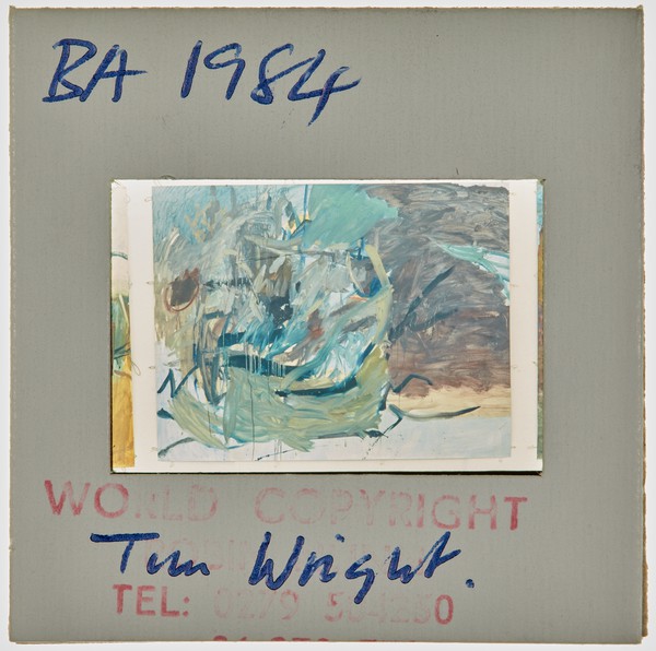 1984 BA Degree Show Slide - 'Tim Wright'