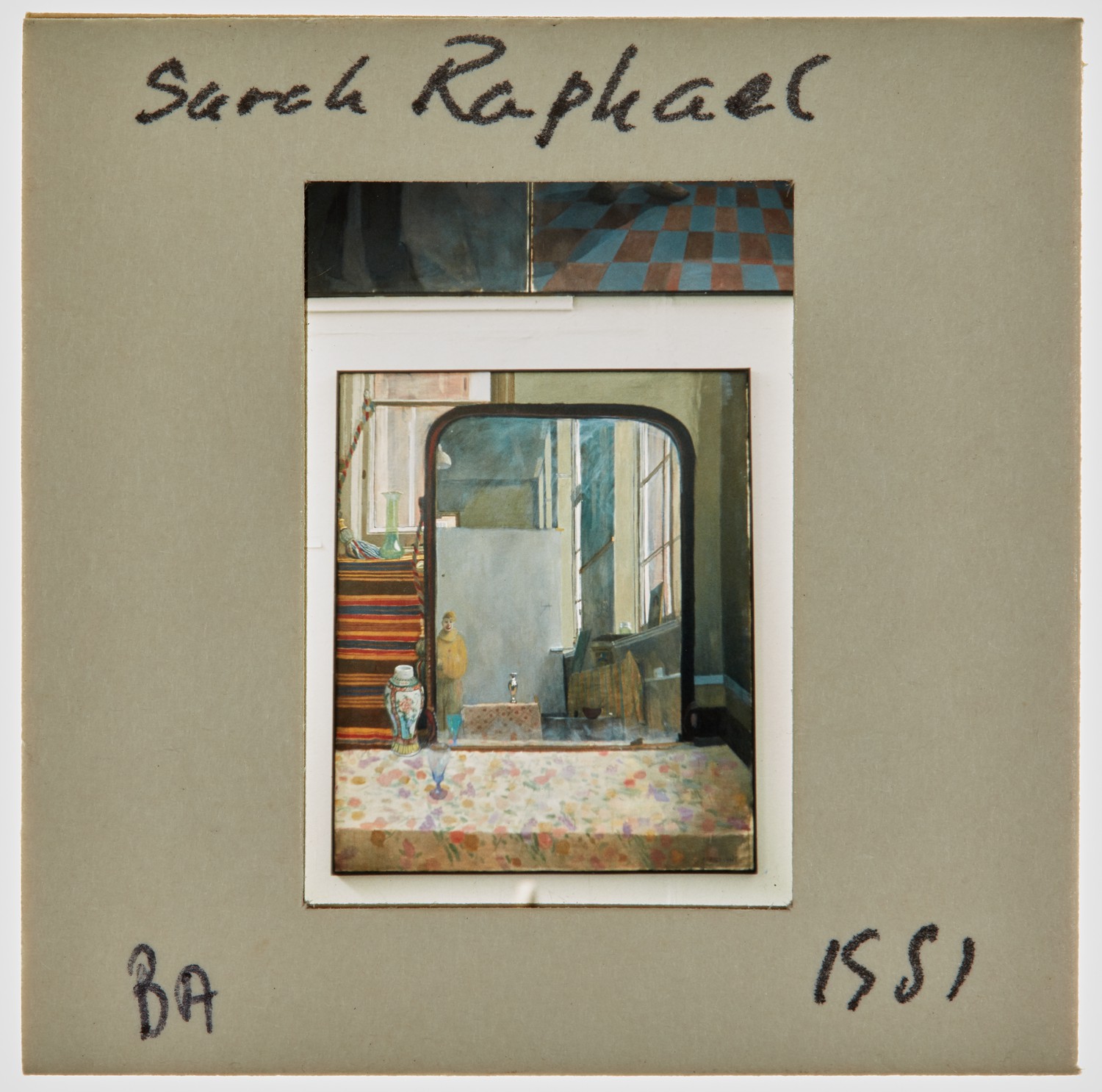 1981 BA Degree Show Slide - 'Sarah Raphael'