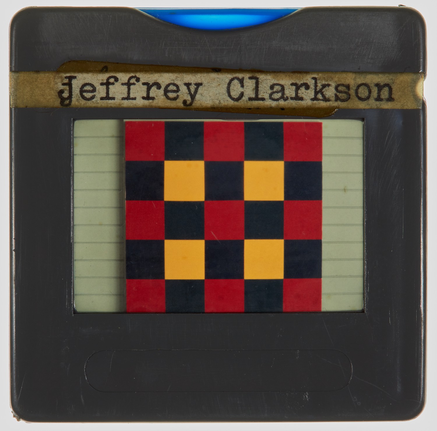 1972 Diploma in Painting Degree Show Slide - 'Jeffrey Clarkson'