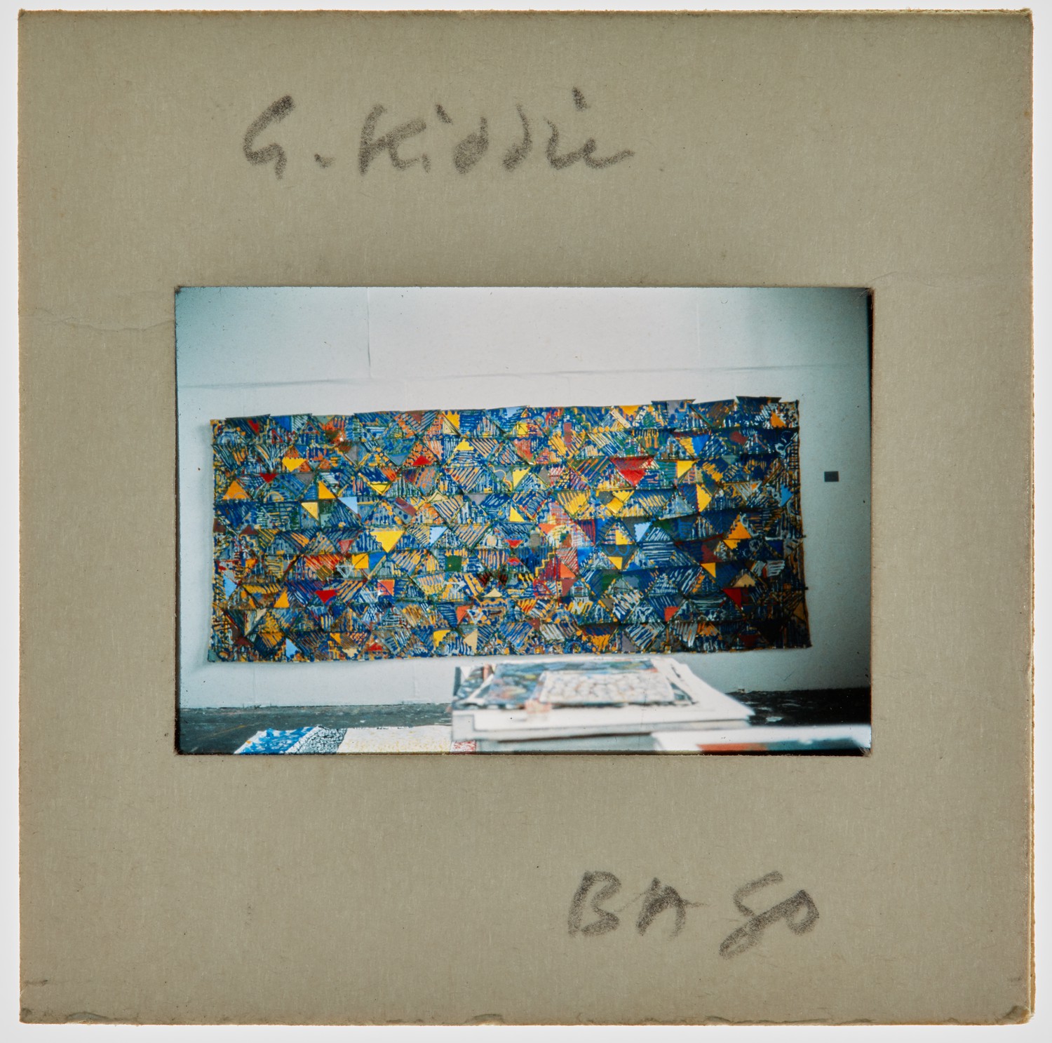 1980 BA Degree Show Slide - 'G Kiddie'