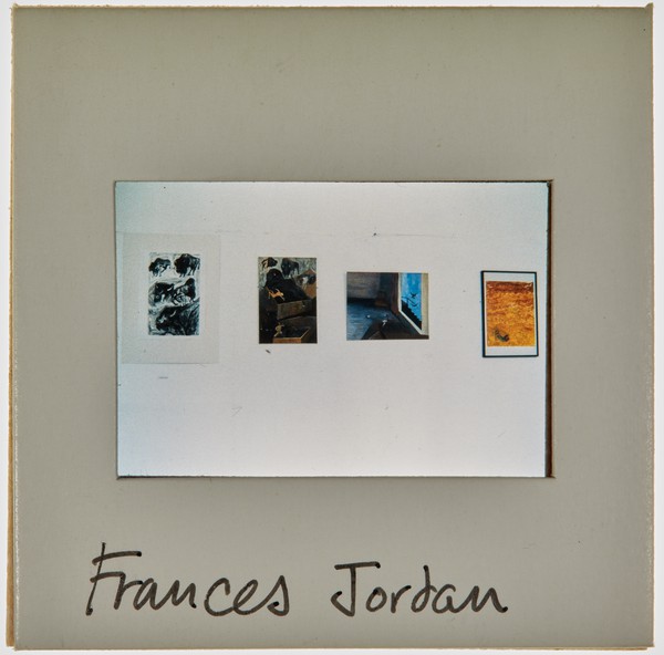 1987 2nd Year Degree Show Slide - 'Frances Jordan'