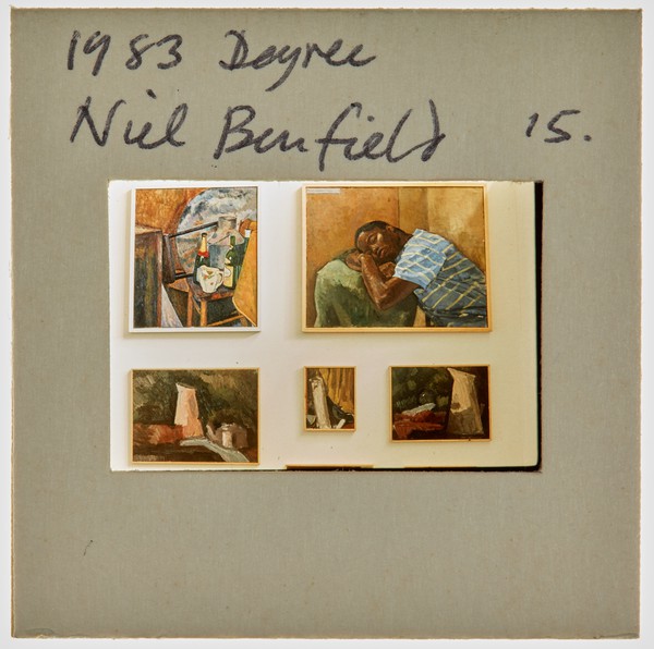 1983 BA Degree Show Slide - 'Niel Benfield'
