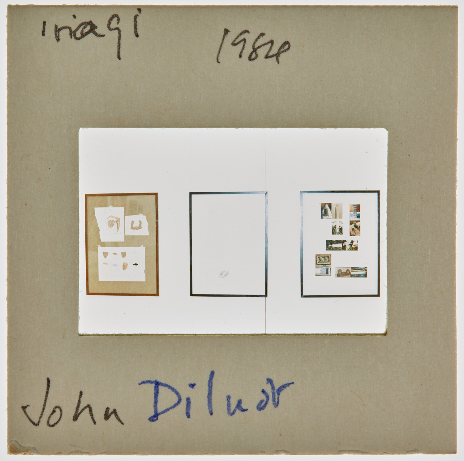 1984 Iraqi Exhibition Slide - 'John Dilnot'