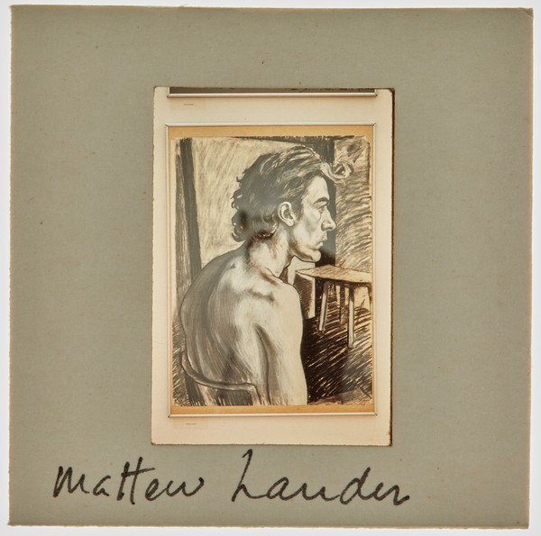 1986 South London Gallery Exhibition Slide - 'Matthew Lauder'