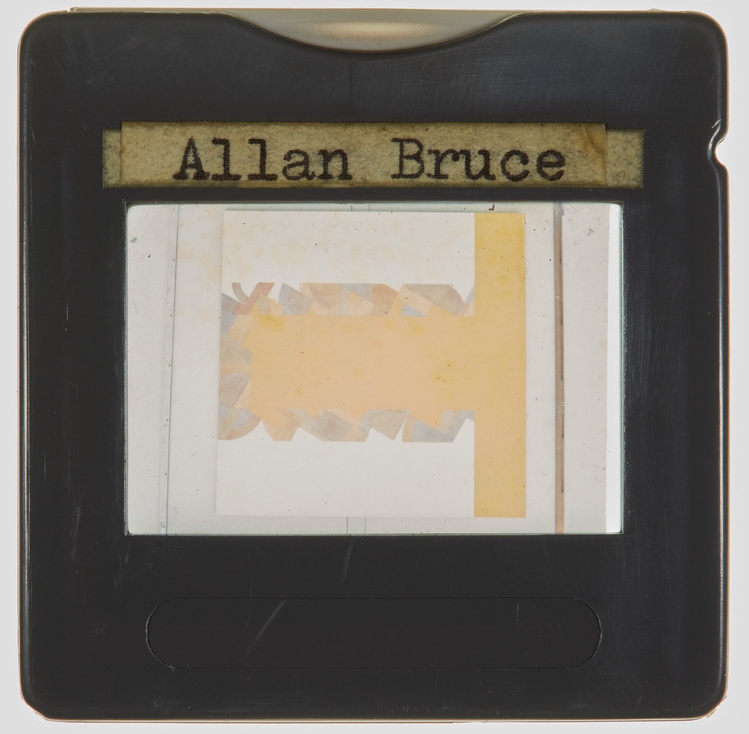 1970 Diploma in Painting Degree Show Slide - 'Allan Bruce'