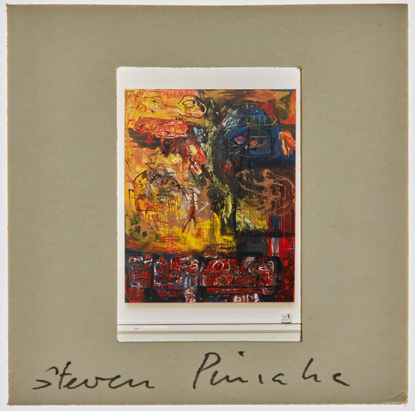 1986 South London Gallery Exhibition Slide - 'Steven Piniaha'