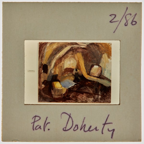 1986 South London Gallery Exhibition Slide - 'Pat Doherty'