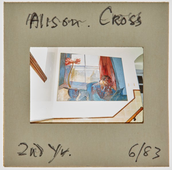 1983 2nd Year Degree Show Slide - 'Alison Cross'