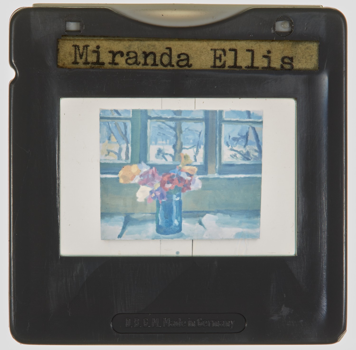 1970 Diploma in Painting Degree Show Slide - 'Miranda Ellis'