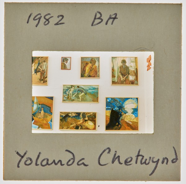 1982 BA Degree Show Slide - 'Yolanda Chetwynd'