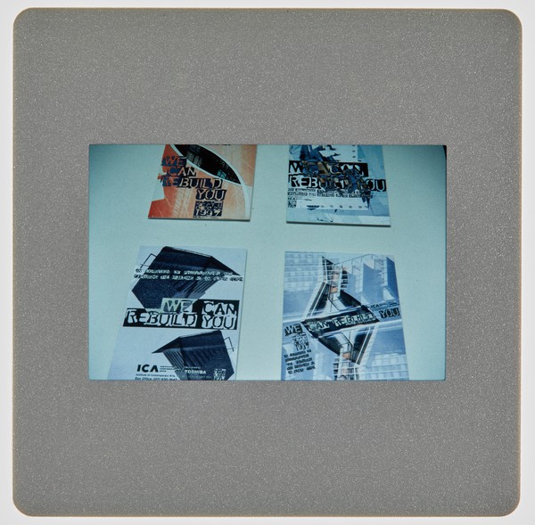 1997 Graphic Design Degree Show Slide - Creator unknown