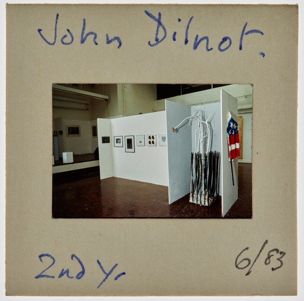 1983 2nd Year Degree Show Slide - 'John Dilnot'