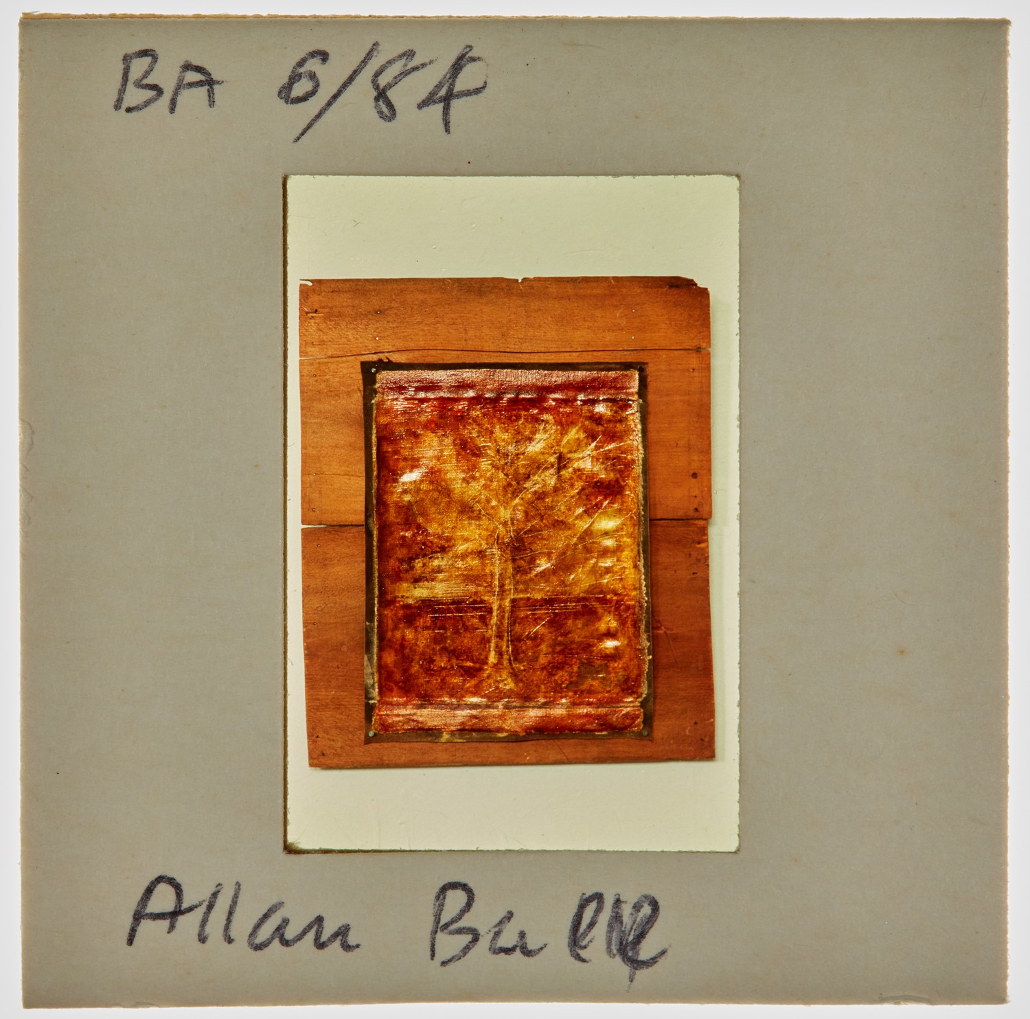 1984 BA Degree Show Slide - 'Allan Ball'