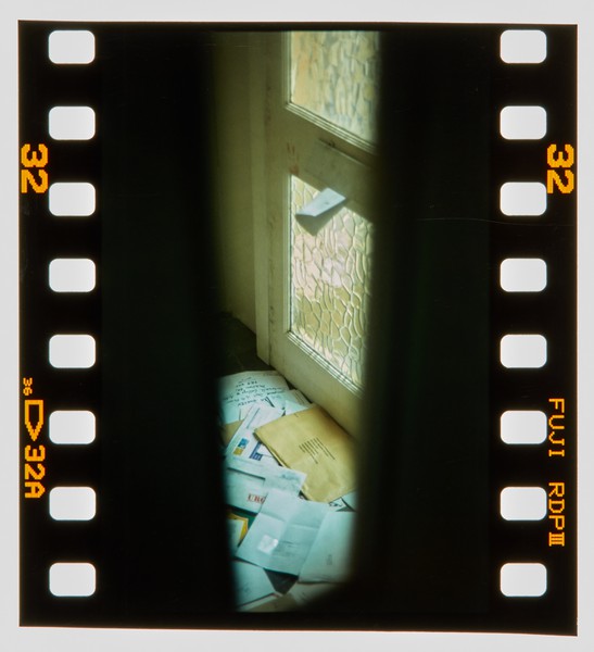 2001 BA Sculpture Degree Show Slide - Creator unknown