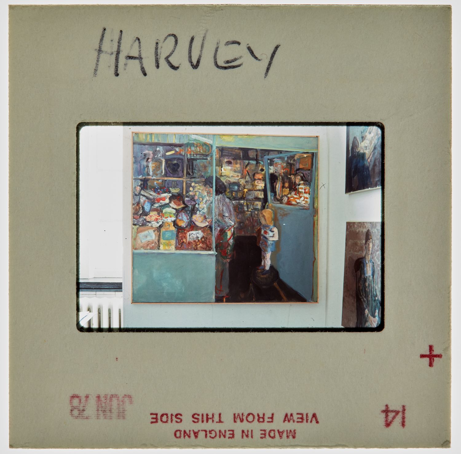 1978 BA Degree Show Slide - 'Harvey'