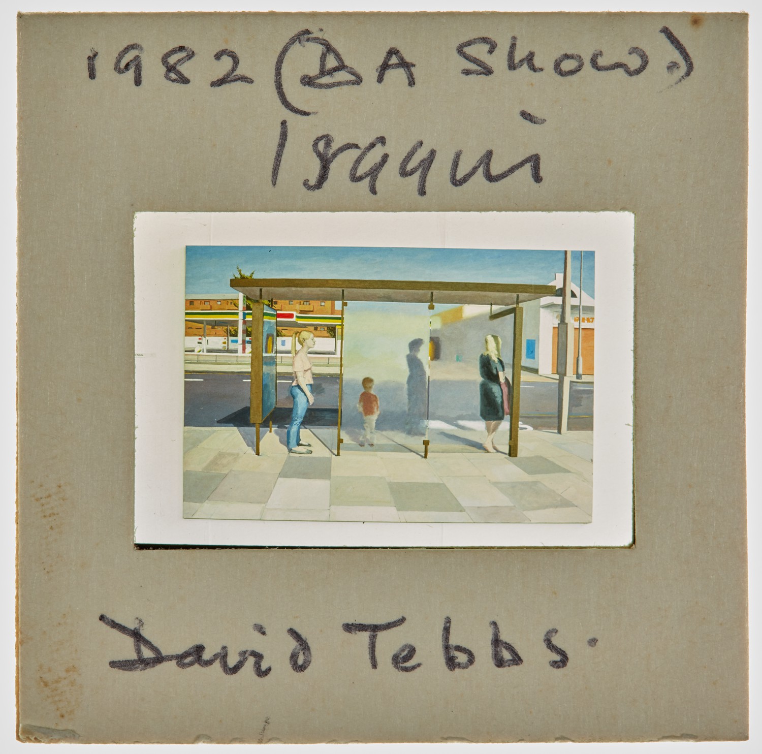 1982 Iraqi Exhibition Slide - 'David Tebbs'