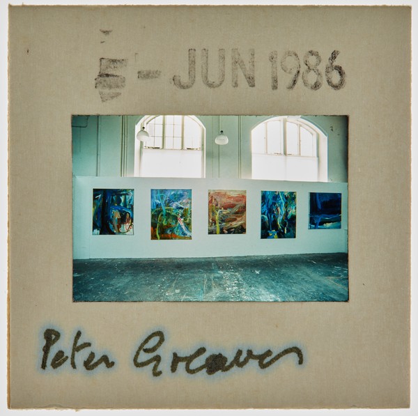 1986 BA Degree Show Slide - 'Peter Greaves'