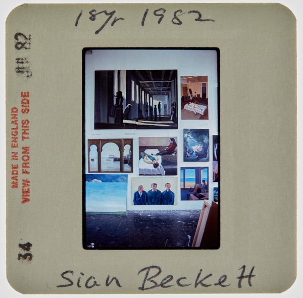 1982 1st Year Summer Exhibition Slide - 'Sian Beckett'