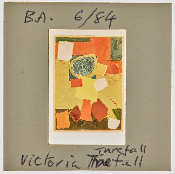 1984 BA Degree Show Slide - 'Victoria Threlfall'