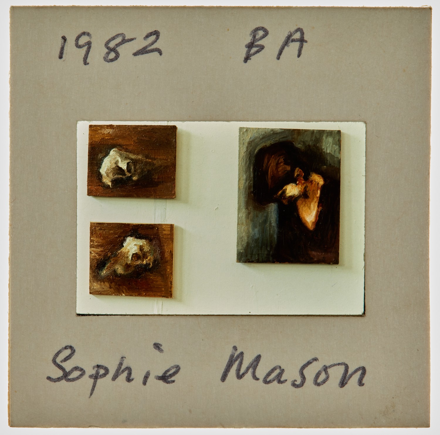 1982 BA Degree Show Slide - 'Sophie Mason'