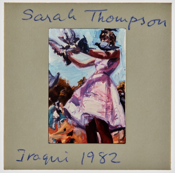1982 Iraqi Exhibition Slide - 'Sarah Thompson'