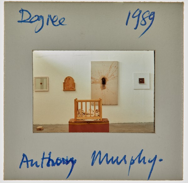 1989 BA Degree Show Slide - 'Anthony Murphy'