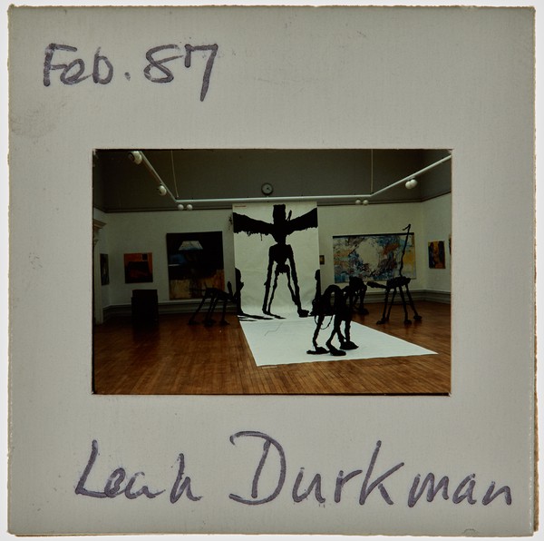 1987 South London Gallery Exhibition Slide - 'Leah Durkman'