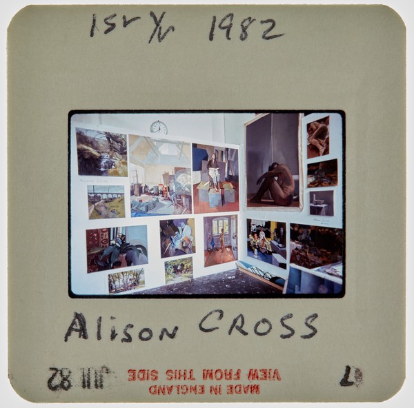 1982 1st Year Summer Exhibition Slide - 'Alison Cross'