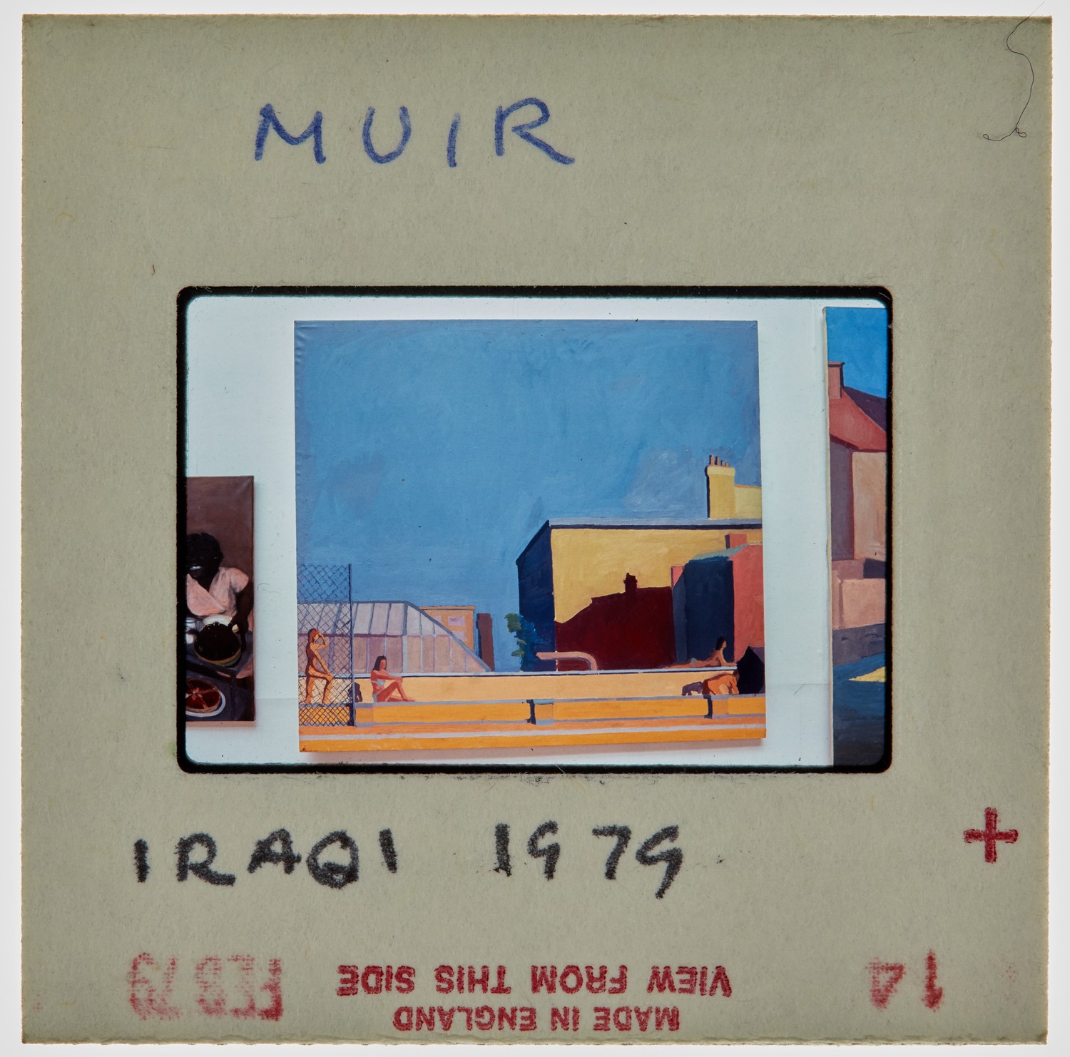 Iraqi Exhibition February 1979 Slide - 'Chris Muir'