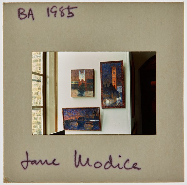 1985 BA Degree Show Slide - 'Jane Modica'