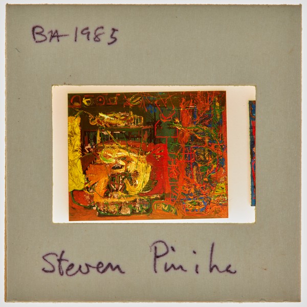 1985 BA Degree Show Slide - 'Steven Piniaha'