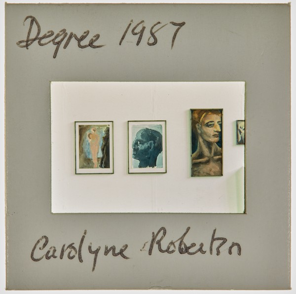 1987 BA Degree Show Slide - 'Carolyne Robertson'