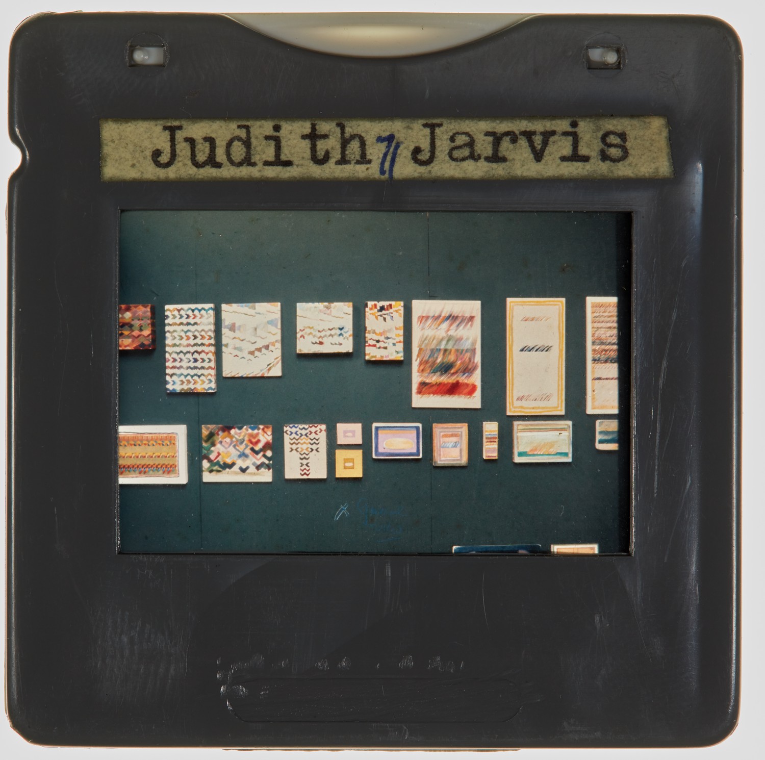 1971 Diploma in Painting Degree Show Slide - 'Judith Jarvis'