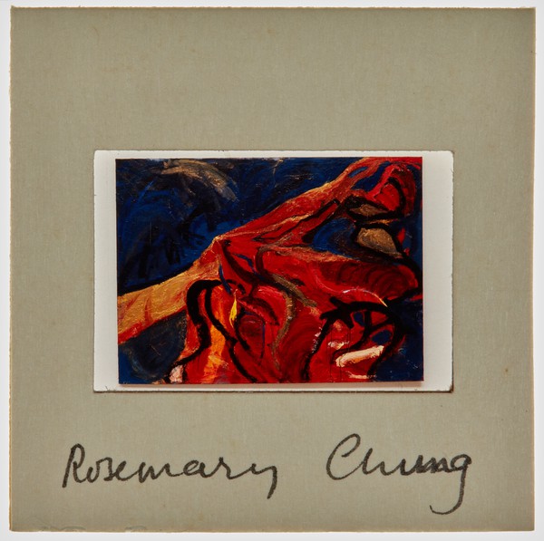 1986 South London Gallery Exhibition Slide - 'Rosemary Chung'