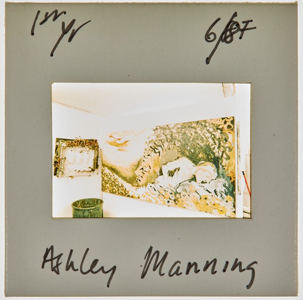 1987 1st Year Degree Show Slide - 'Ashley Manning'