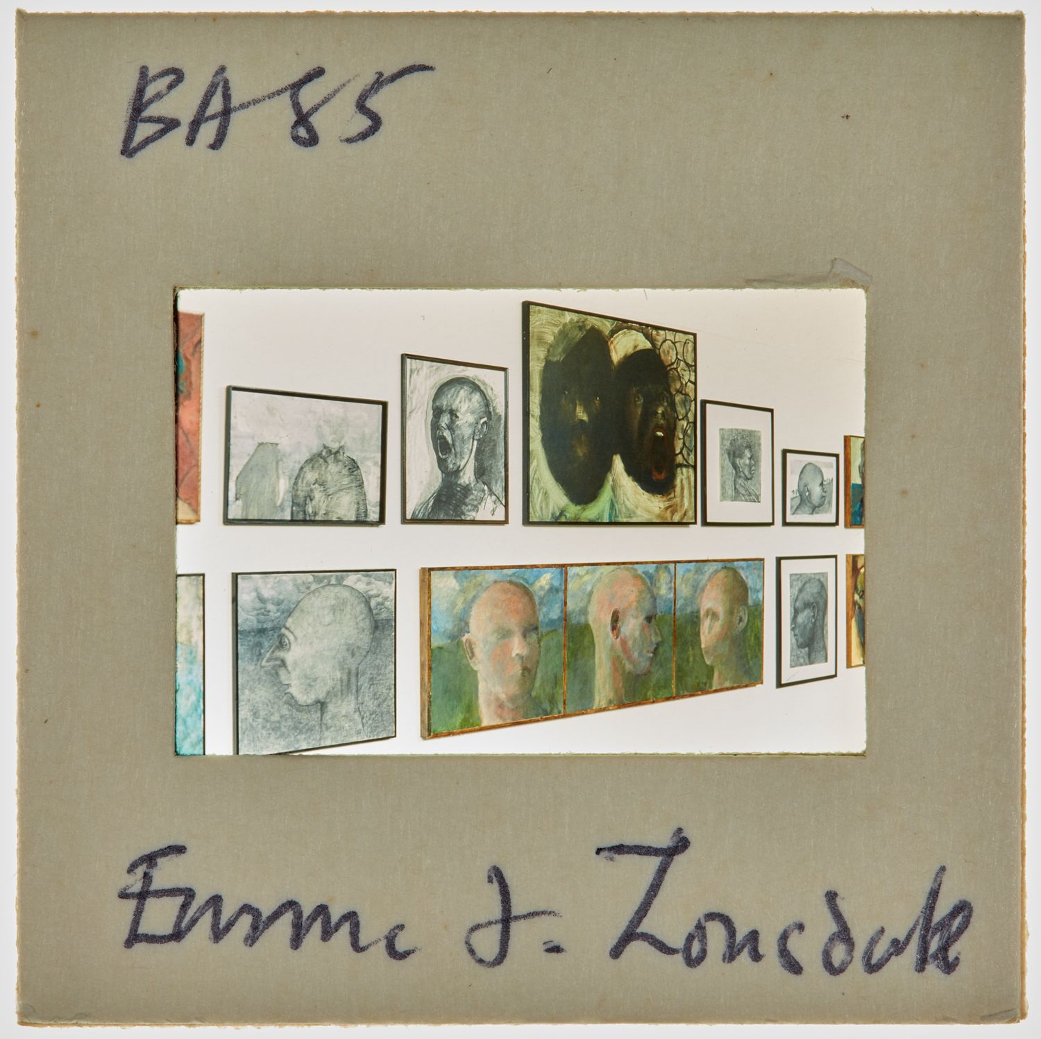1985 BA Degree Show Slide - 'Emma J Lonsdale'