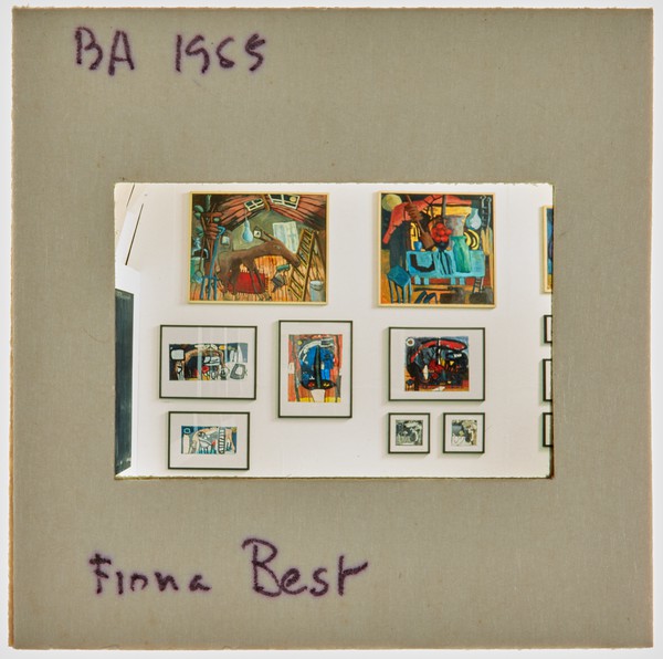 1985 BA Degree Show Slide - 'Fiona Best'