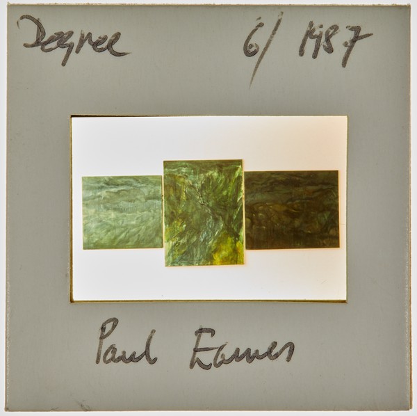 1987 BA Degree Show Slide - 'Paul Eames'