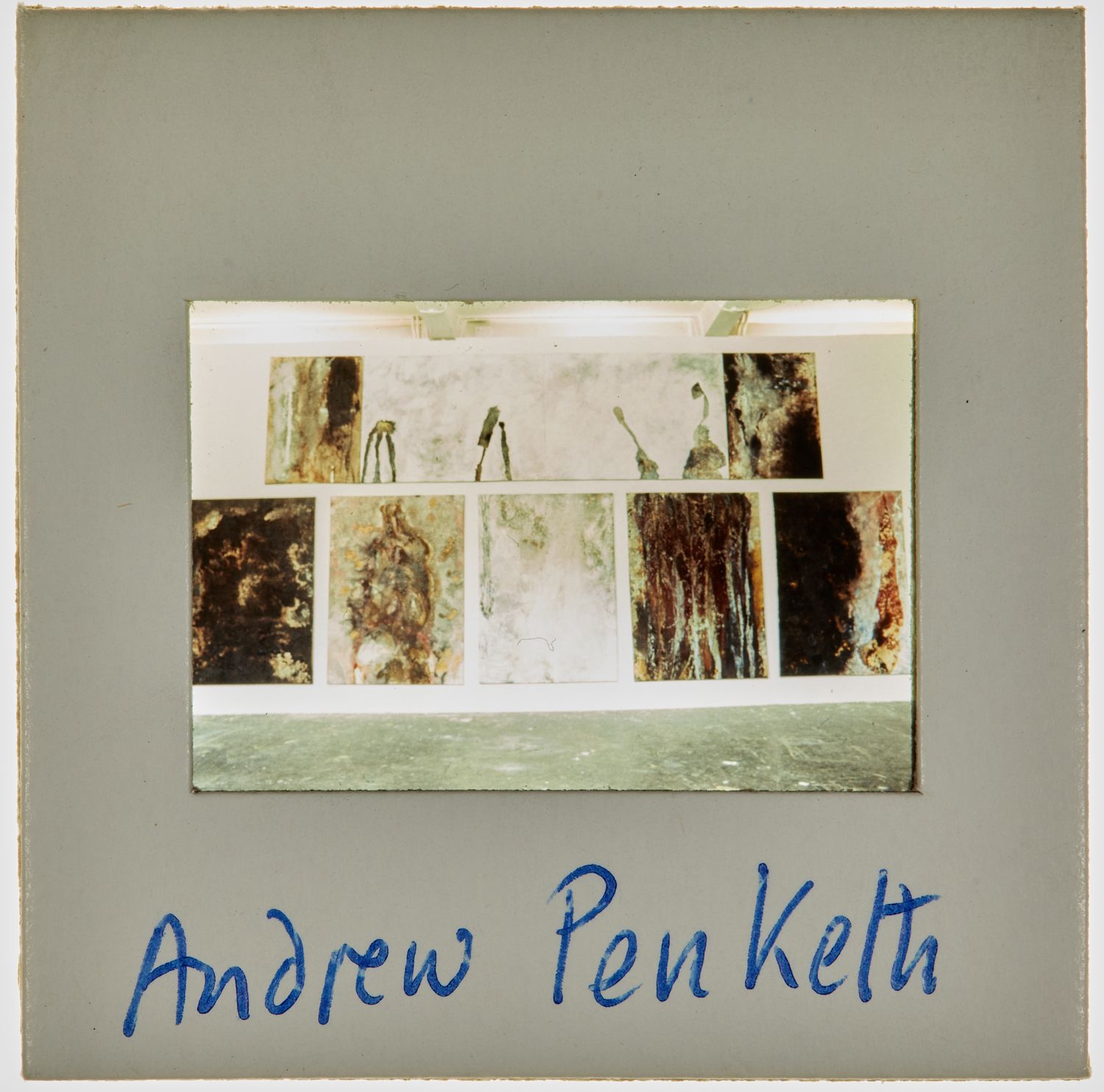 1988 BA Painting Degree Show Slide - 'Andrew Penketh'