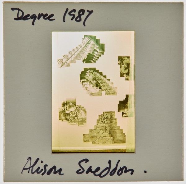 1987 BA Degree Show Slide - 'Alison Sneddon'