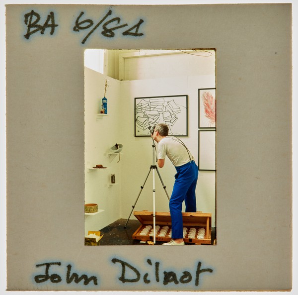 1984 BA Degree Show Slide - 'John Dilnot'