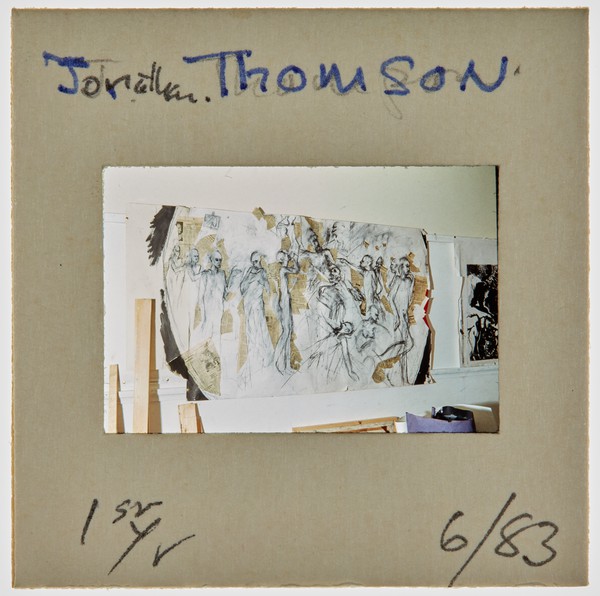 1983 1st Year Degree Show Slide - 'Jonathan Thompson'