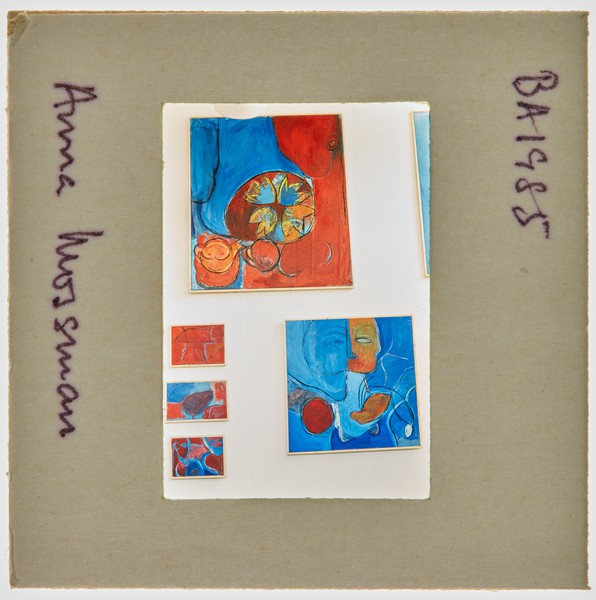 1985 BA Degree Show Slide - 'Anna Mossman'