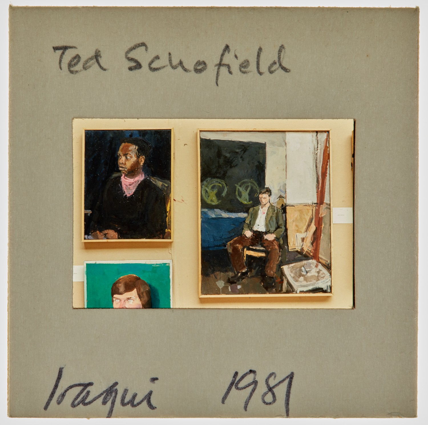 1981 Iraqi Exhibition Slide - 'Ted Schofield'
