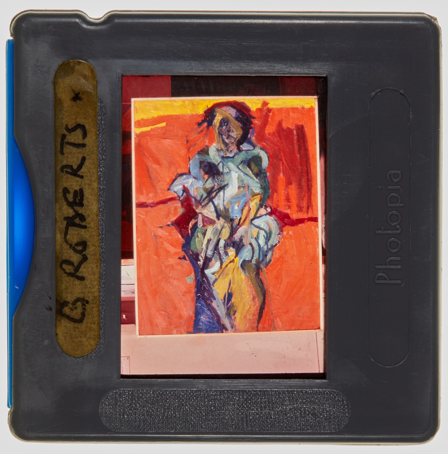1967 Diploma in Painting Degree Show Slide - 'G Roberts'