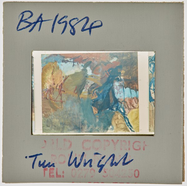 1984 BA Degree Show Slide - 'Tim Wright'