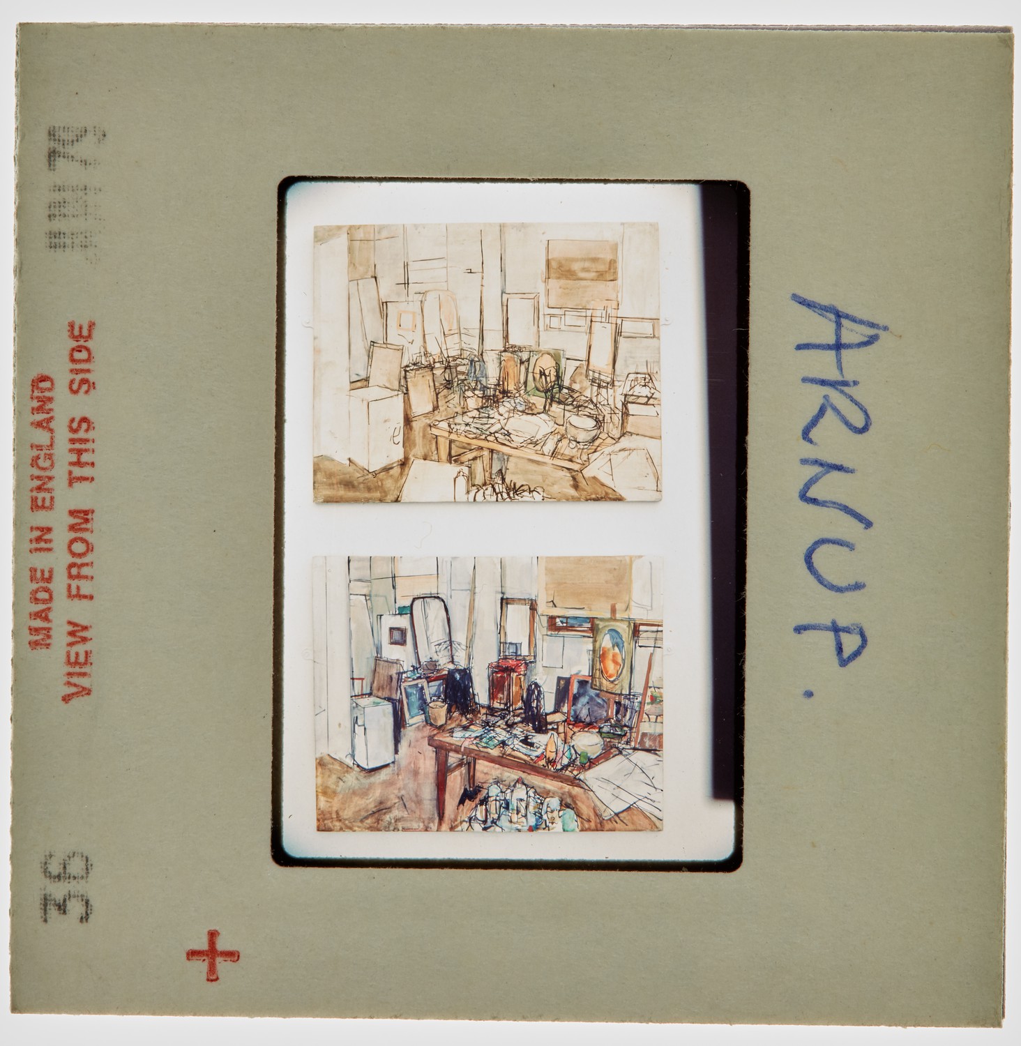1979 BA Degree Show Slide - 'Arnup'