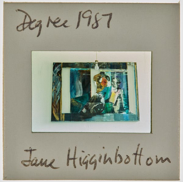 1987 BA Degree Show Slide - 'Jane Higginbottom'