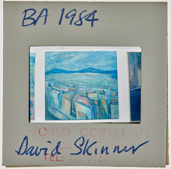 1984 BA Degree Show Slide - 'David Skinner'