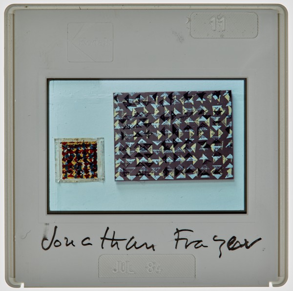 1984 2nd Year Degree Show Slide - 'Johnathan Frazer'